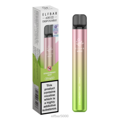 elfbar 600v2 vienkartinis vape - 20mg braškių kivi - ELFBAR Kaina V20N3
