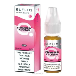 elfbar elfliq nic druskos - braškių sniegas - 10ml-20 mg/ml- ELFBAR Lithuania V20N183
