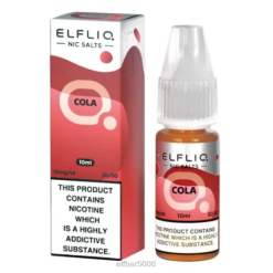 elfbar elfliq nic druskos - kola - 10ml-10 mg/ml- ELF BAR V14 V20N194