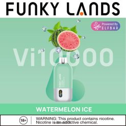 ELFBAR Funky Lands geriausio skonio vienkartinė vape vi10000 ledinė serija arbūzų ledas 6T86DN154 - ELF BAR V9