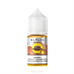 Elfbar Lietuva - ELFBAR ELFLIQ Nic druskos 30ml Kubos tabakas 668B16