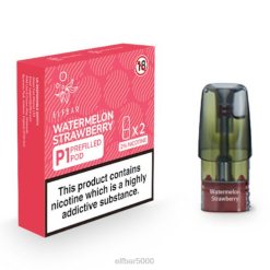 elfbar mate 500 p1 užpildytų ankščių - 20 mg (2 pakuotės) arbūzas braškių - ELF BAR V12 V20N162