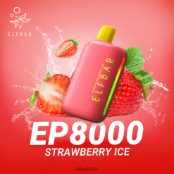 ELFBAR vienkartiniai vape nauji ep8000 pūstukai braškių ledų 6T86DN76 - ELF BAR 603 Kaina