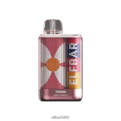 ELFBAR vienkartiniai vape te6000 pūstukai sultingas persikas 6T86DN85 - ELFBAR Disposable
