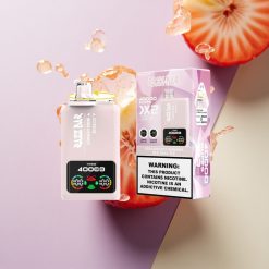 Razz Bar 40000 Puffs Braškių Bananų - Red Bull Ice su 1.0Ohm 2 Tinklelio Ritė ir 5% Nikotino