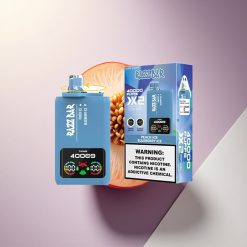 Razz Bar 40000 Puffs Persikas ir Mėlynė su 5% nikotino ir 650 mAh
