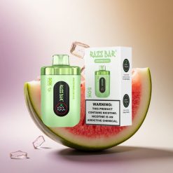 Razz Bar 50K Puffs Arbūzo Ledas su 2% nikotino ir 650 mAh