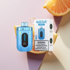 Razz Bar 50K Puffs Guminukas Meškutė su 650 mAh ir 1,0 omų tinklelio apvija