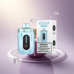 Razz Bar 50K Puffs Mėlynų Uogų Ledas su 650 mAh ir 2% Nikotino