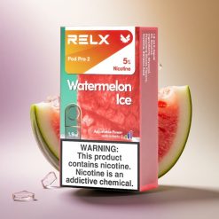 Relx Pod Pro 2 Vape Device Arbūzo Ledas 50mg/ml nikotino, 1.9ml, 5.5W/6.5W/8W