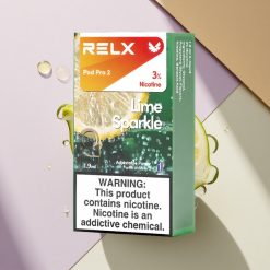 Relx Pod Pro 2 Vape Device Citrininė Kibirkštis 30mg/ml nikotino, 1.9ml, 3 įtampos režimai