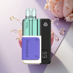 Snowplus Swift 15000 Puffs Pod Kit Mėlynasis Serbentas Guminukas su 1000 mAh ir Dviguba Tinklelinė