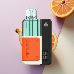 Snowplus Swift 15000 Puffs Pod Kit Neoninis Lietus su 1000 mAh ir Dvigubu Tinklu